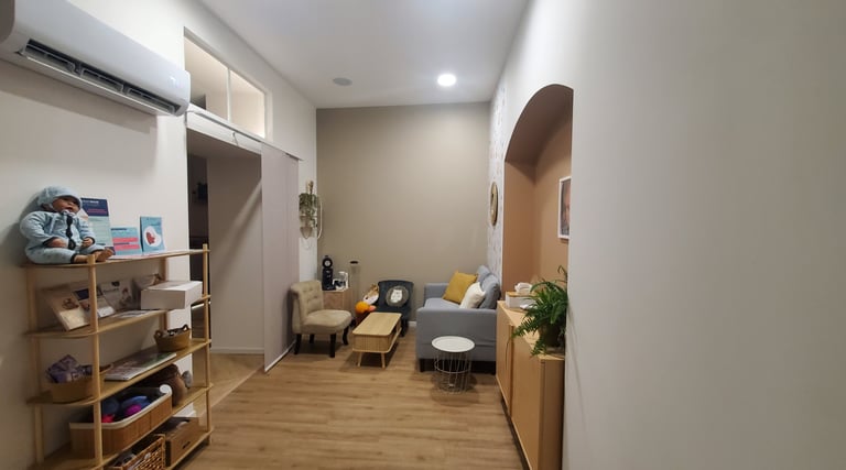 espace salon bain bébé montbrison