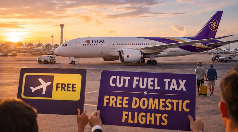 temporary cut in jet fuel tax