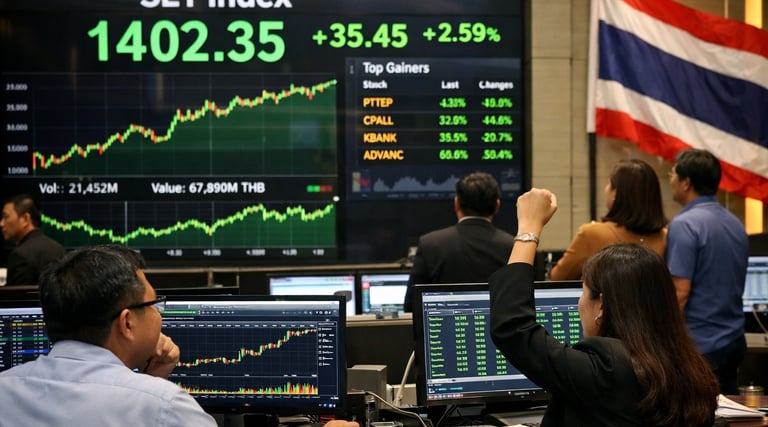 Thai stock index (SET)
