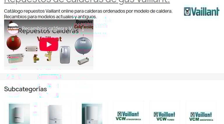 recambios vaillant online