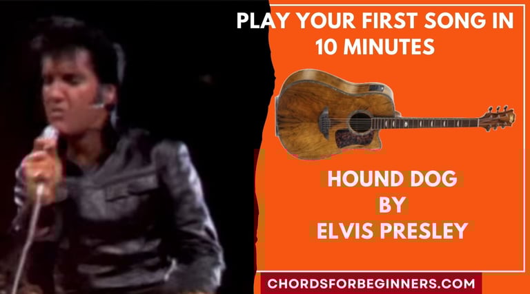 Magic Guitar Chords - "Hound Dog" by Elvis Presley