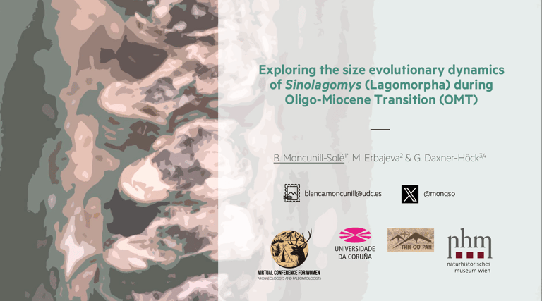 Presentation of "Exploring the size evolutionary dynamics of Sinolagomys during the Oligo-Miocene"
