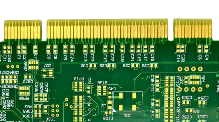 Follow Omini’s appearance inspection standards for high-quality Gold Finger PCB solutions.