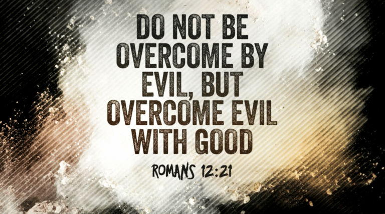 Overcoming evil