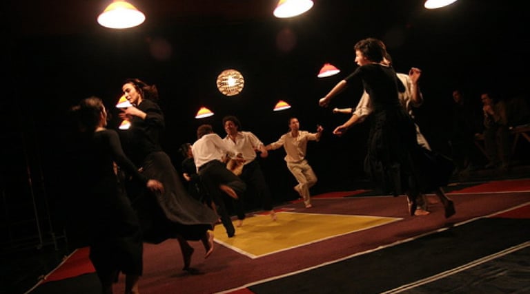 Teatro fisico metodo Grotowski, taller de Riccardo Rigamonti