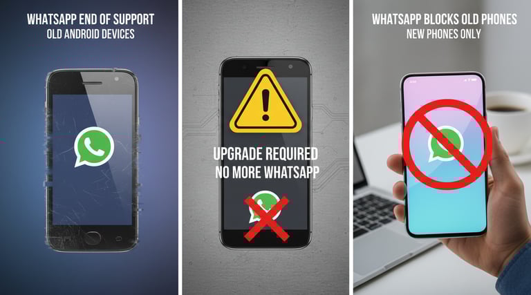 WhatsApp não abre Android antigo
