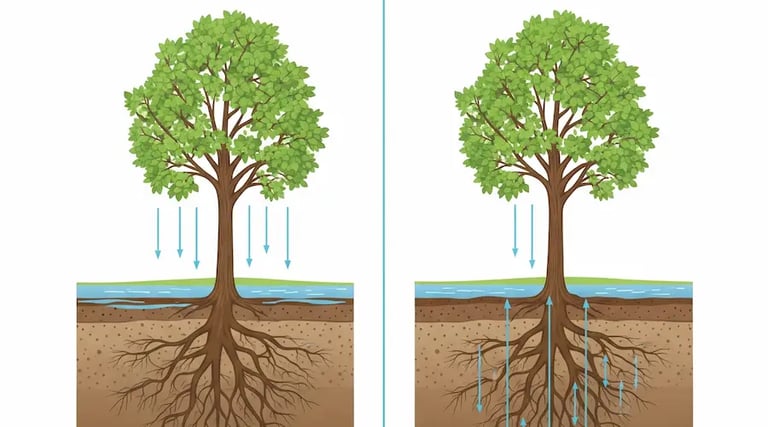 La forma correcta de regar nuestro ejemplar recientemente plantado