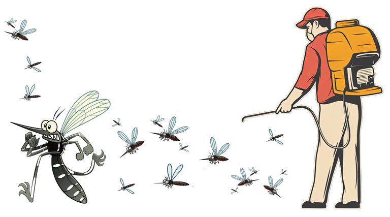 Lutte contre les moustiques tigres en zone résidentielle
