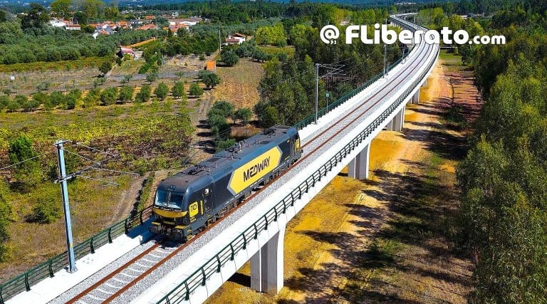 Comboio formação Medway Concordância da Pampilhosa