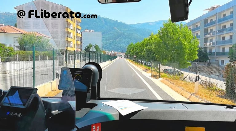 Viagem de APRESENTAÇÃO do Metrobus do Mondego