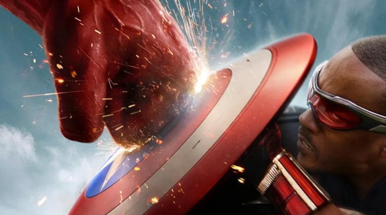 Captain America Brave New World poster detail