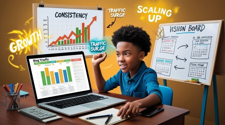 Scale your blog and consistency