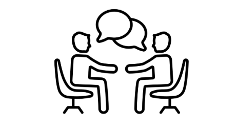 Icon for expert interview coaching – 1 on 1 PhD mentor guidance on interview answers and non verbal 