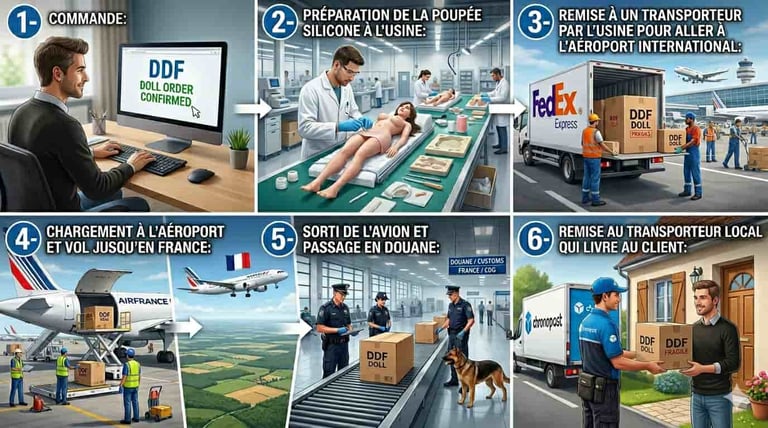 processus livraison DDF