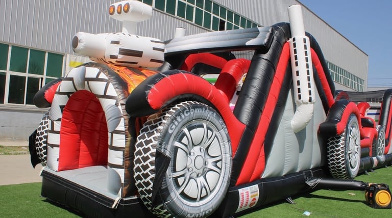 monster truck obstacle course
