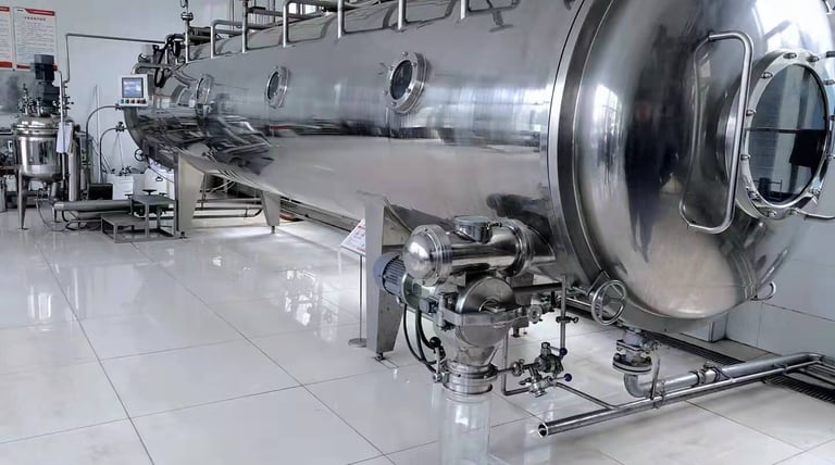 Microwave Belt Vacuum Drying