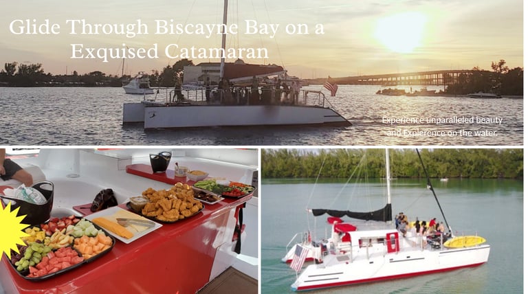 South Beach Sunset Sail in Miami Biscayne bay 