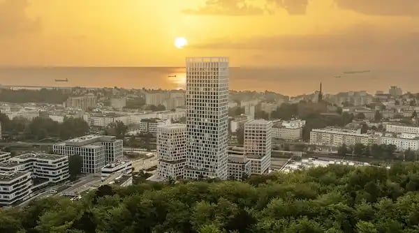 Skycity Gdynia wizualiacja
