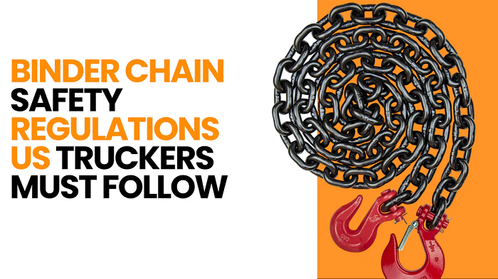 Binder chain safety regulation