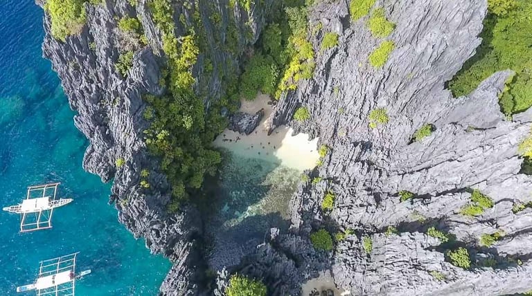 secret Beach El Nido Palawan Island Hopping Tour C
