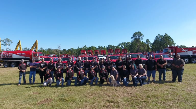 SOS Septic and Sewer Equipment and Crews