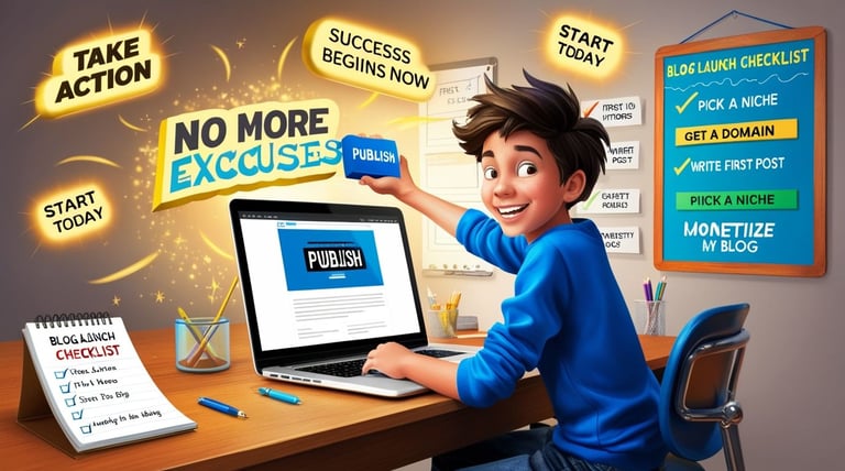 Start blogging today