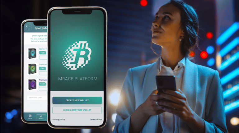 Mining Race App starten