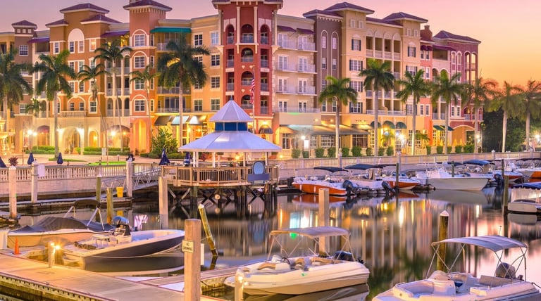 Beautiful Downtown Naples, FL – Community Where Our Dental Practice Serves