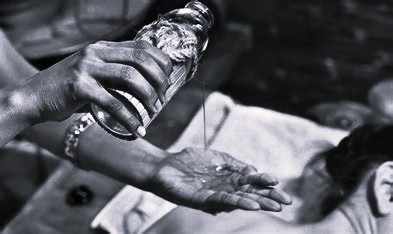 massage a l huile. Ayruvédique - Indien