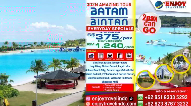 Batam Bintan Tour, Bintan Resort, Lagoi Resort, Pekej Bintan Resort, Luxury Resort, Bintan Tour