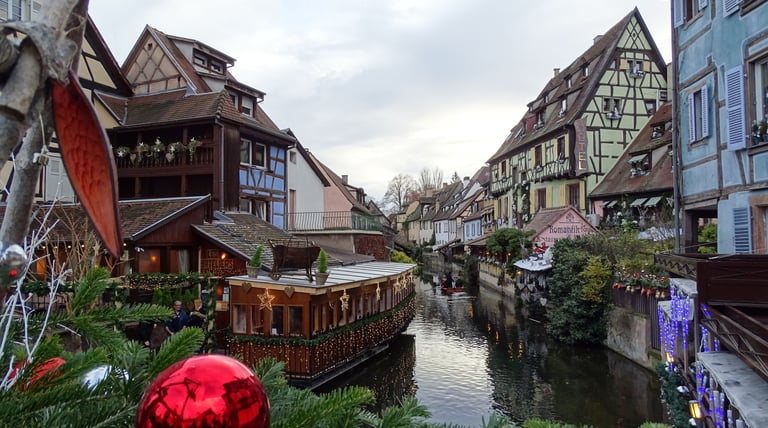 Colmar, mini Venice, at Christmas time