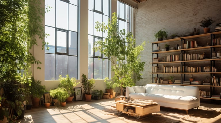 Un lieu intérieur paisible