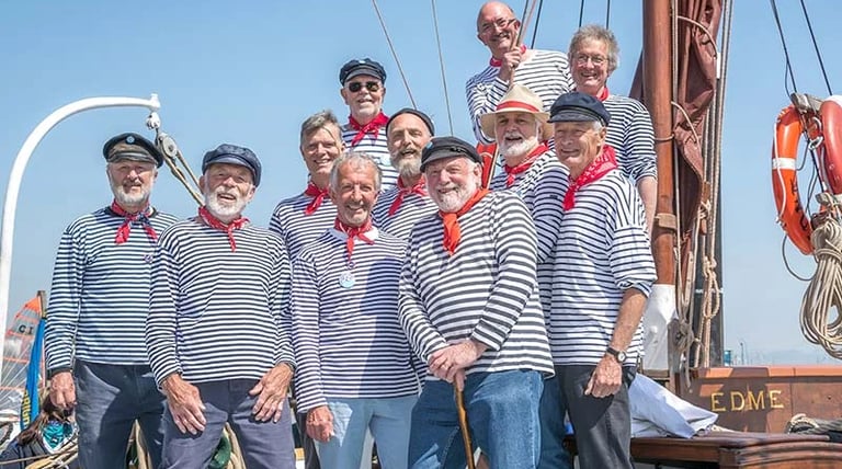 motley-crew shantymen - Brightlingsea