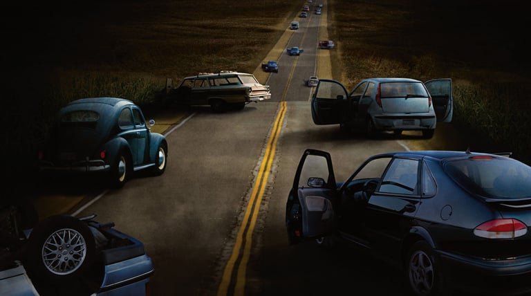 The Happening movie poster detail