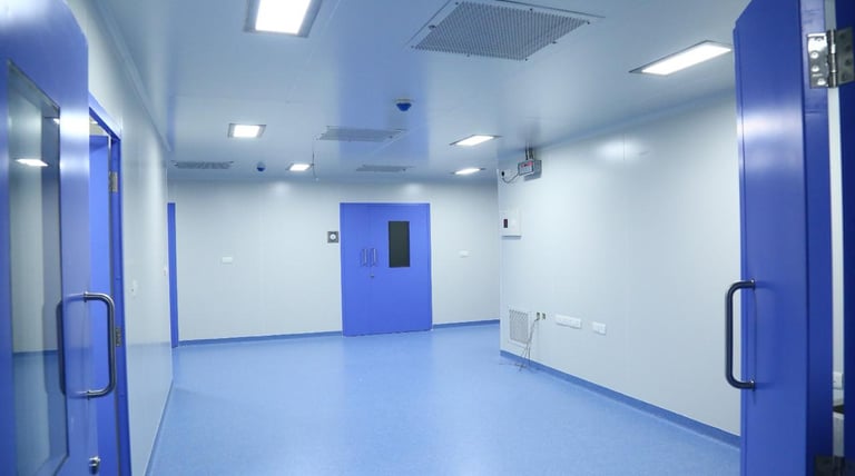 Clean room setup for laboratory Vapi Gujarat