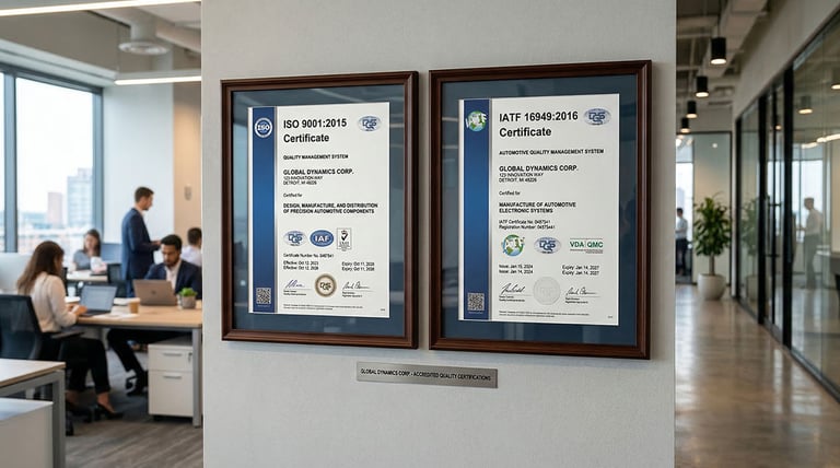 Modern Chinese automotive filter factory automated production line with quality control inspection stations