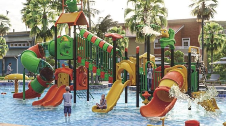 Jasa pembuatan waterboom dan waterpark untuk bisnis wisata keluarga