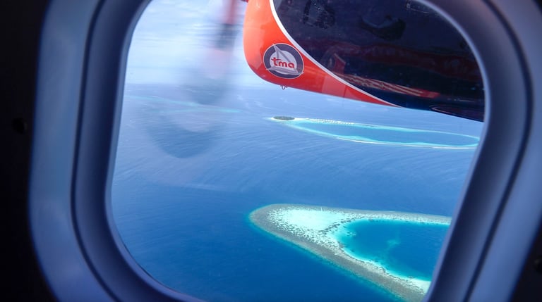 LUX South Ari Atoll Maldives seaplane