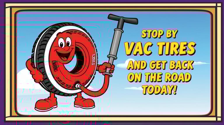vac tires promotion banner