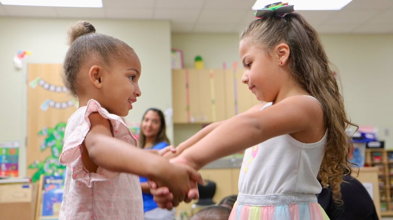 Moving in the classroom helps kids learn.
