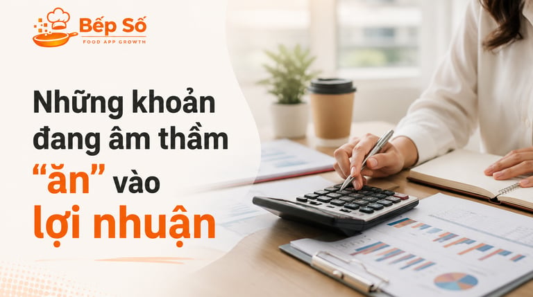 Các nguyên nhân khiến quán ăn bán nhiều nhưng lợi nhuận thấp