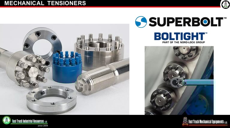 SUPERBOLT BOLT TENSIONERS SUPPLIER IN DUBAI, UAE | WWW.FASTTRACKINDUSTRIAL.COM