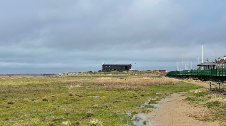 the lifeboat station in Hoylake