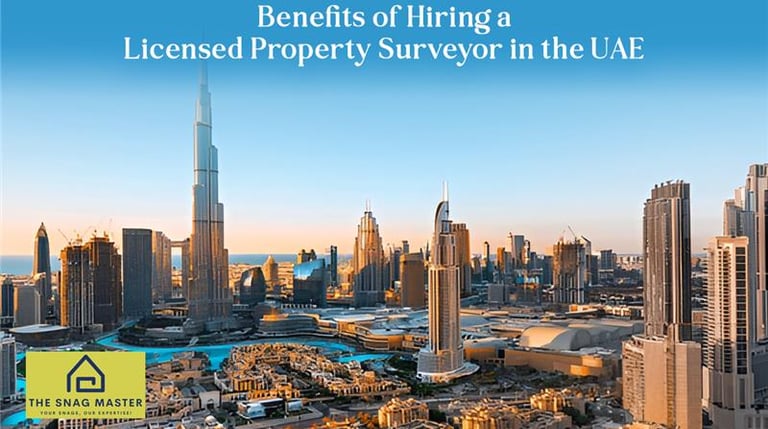 Licensed Property Surveyor in the UAE, Property Inspection Dubai