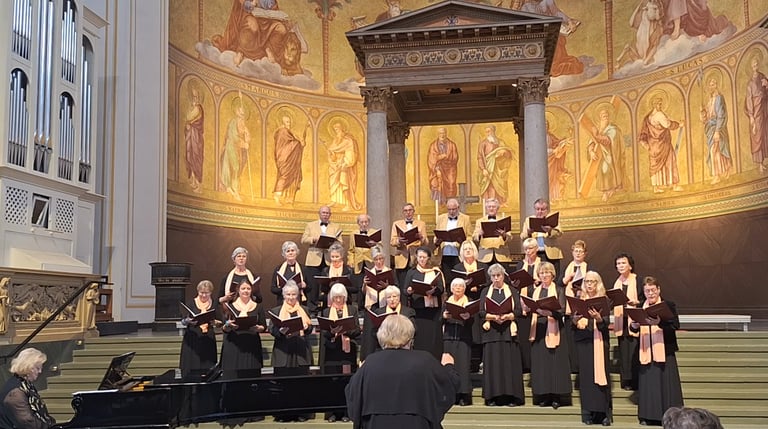 3 Chöre in der Potsdamer Nikolaikirche am 18.4.2026