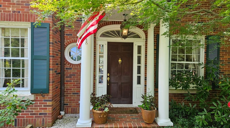 Huckabee Handyman Services, front column replacement after