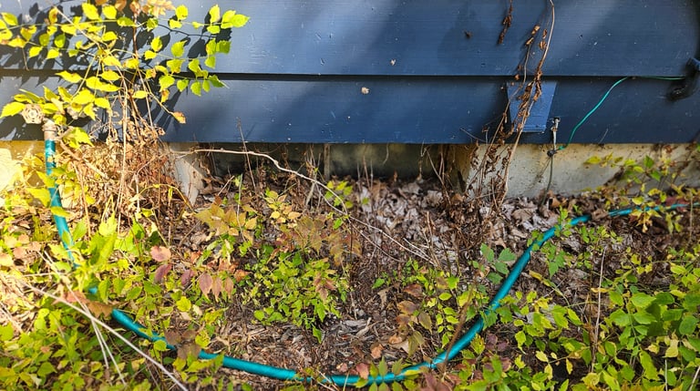 Huckabee Handyman Services, Basement window before
