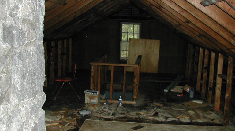 Huckabee Handyman Services, Attic renovation