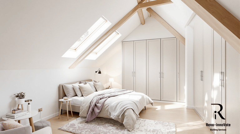 Complete Bedroom Renovation with Custom Cabinets & Electrical Installation