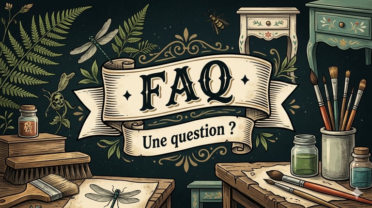 un panneau indiquant la foire aux questions - FAQ